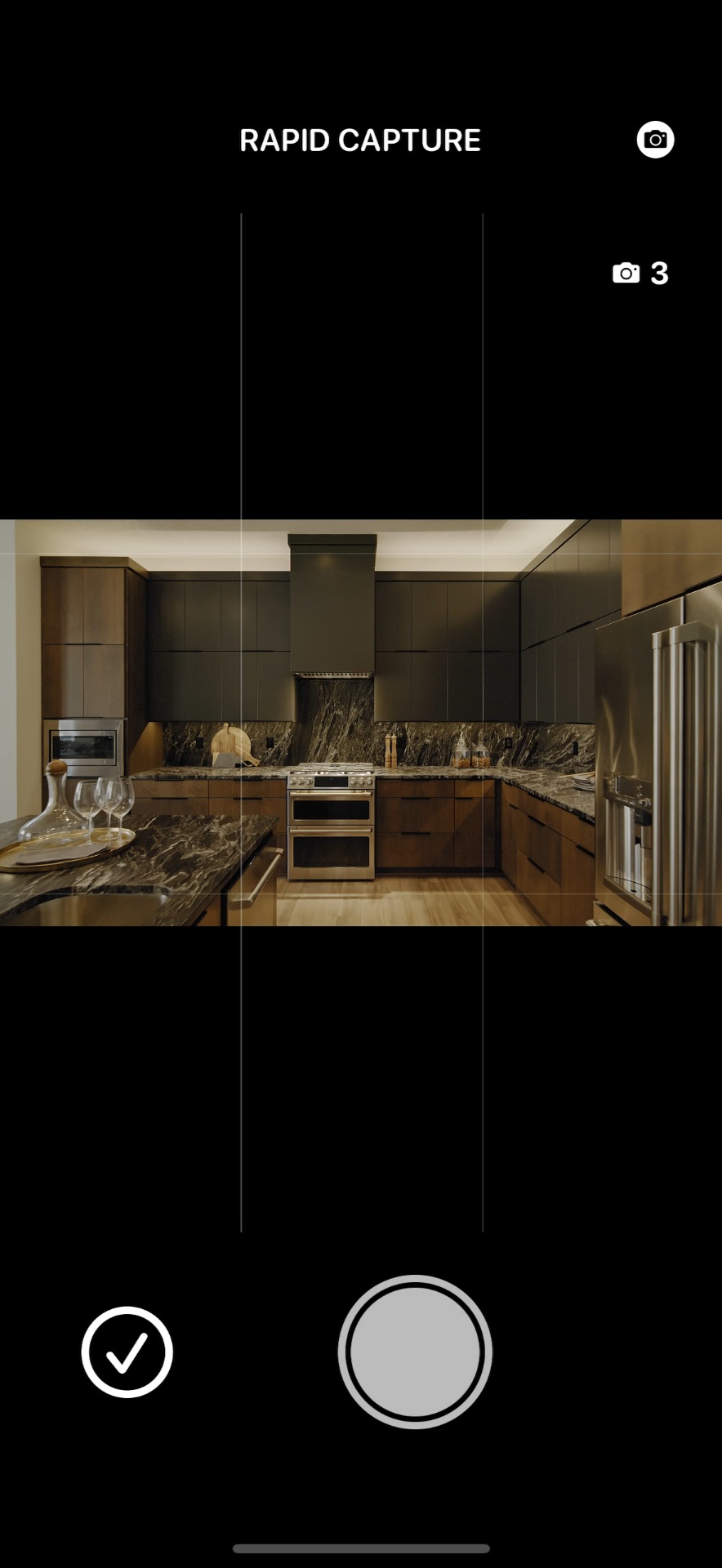 Rapid Capture camera interface
